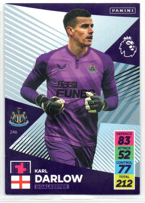 Panini Premier League 2021/22 / XL Adrenalyn - Newcastle United - 6 Cards
