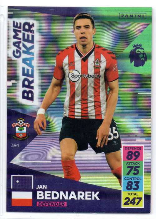 Panini Premier League 2021/22 / XL Adrenalyn - Southampton FC - 10 Cards