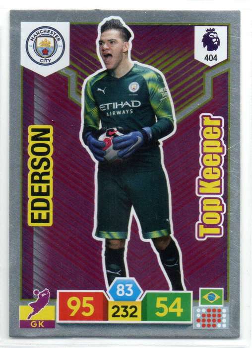 Panini Premier League 2019/20 / XL Adrenalyn - Manchester City - 7 Cards