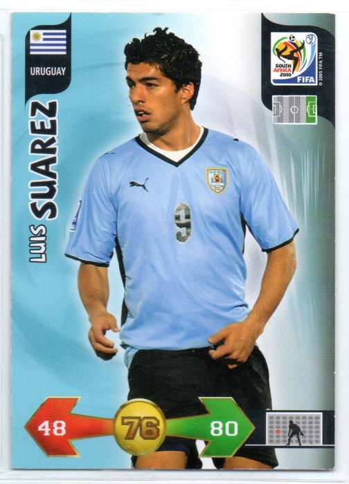 Panini FIFA World Cup 2010 / XL Adrenalyn - Uruguay - 4 Cards