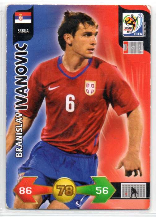 Panini FIFA World Cup 2010 / XL Adrenalyn - Srbija - 3 Cards