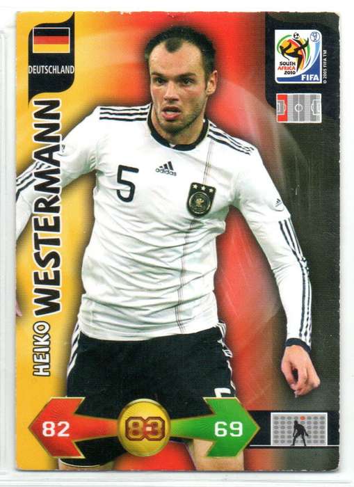 Panini FIFA World Cup 2010 / XL Adrenalyn - Deutschland - 17 Cards