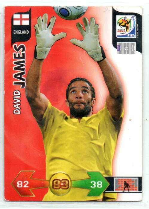 Panini FIFA World Cup 2010 / XL Adrenalyn - England - 8 Cards