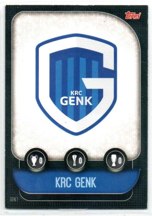 Topps Match Attax UEFA Champions League International 2019/20 - Gen 1 - Genk Team Badge