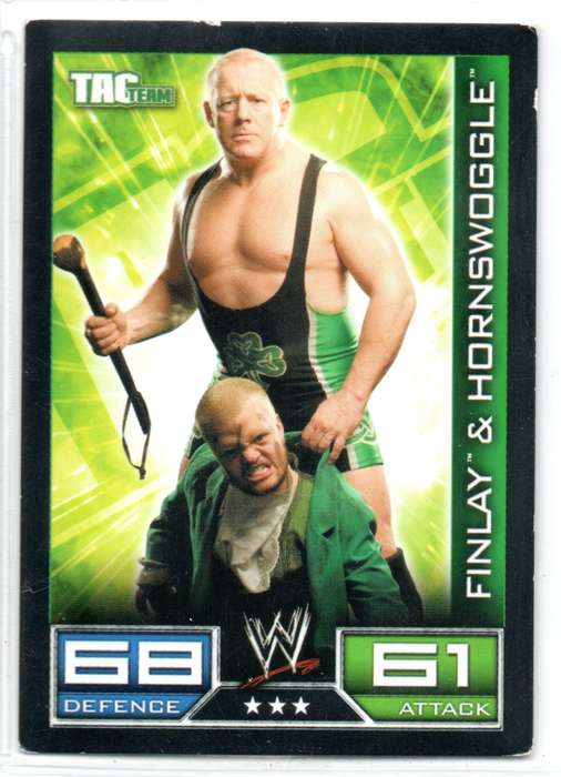 Topps Slam Attax Tac Team 2008 Finlay & Hornswoggle