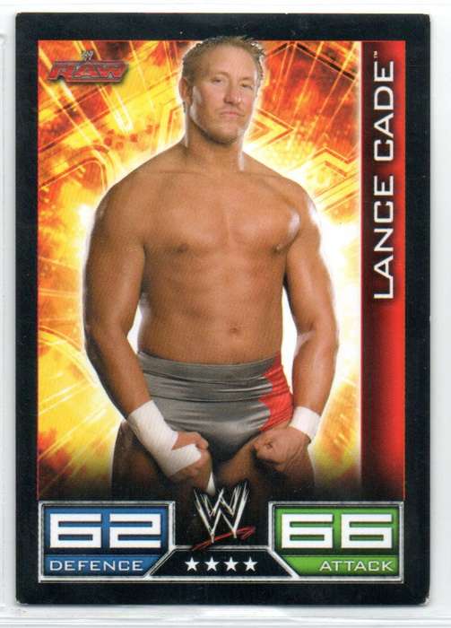 Topps Slam Attax Raw 2008 Lance Cade