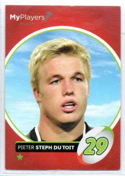 Big Ball Promotions My Players 2014 - Heroes Collection - Pieter Steph du Toit