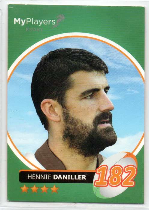 Big Ball Promotions My Players 2014 - Heroes Collection - Hennie Daniller