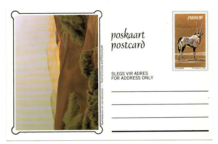 South-West Africa 10 Postcard Set