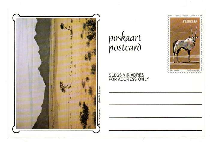 South-West Africa 10 Postcard Set