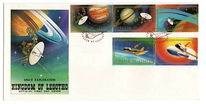 1981 Lesotho Space Exploration FDC