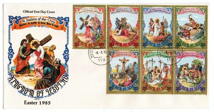 1985 Lesotho Easter 1985 FDC