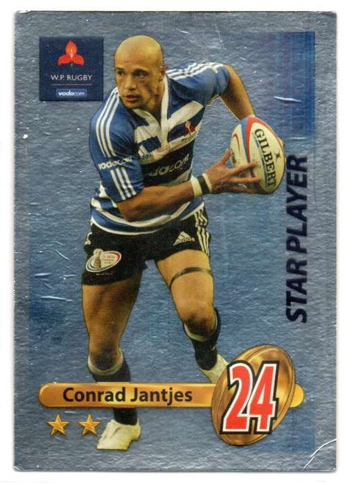 Big Ball Rugby Trading Cards 2009 Currie Cup WP - Conrad Jantjes