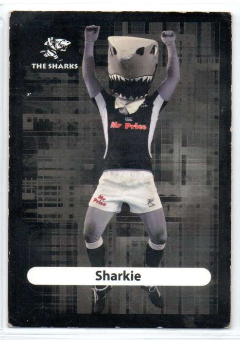 Big Ball Rugby Trading Cards 2009 Currie Cup The Sharks - Sharkie