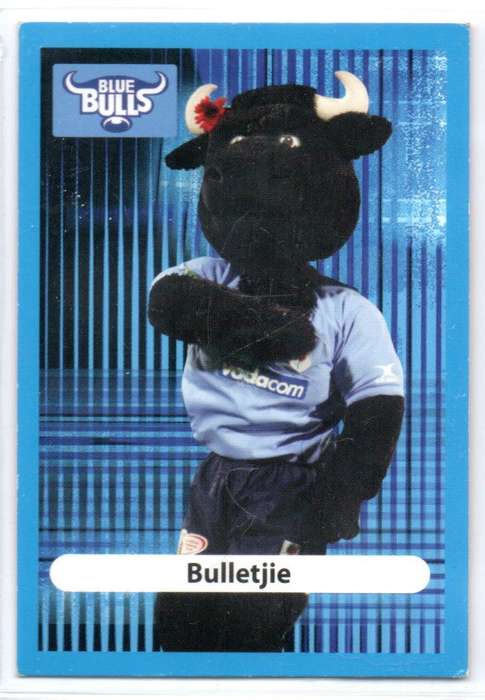 Big Ball Rugby Trading Cards 2009 Currie Cup Blue Bulls - Bulletjie