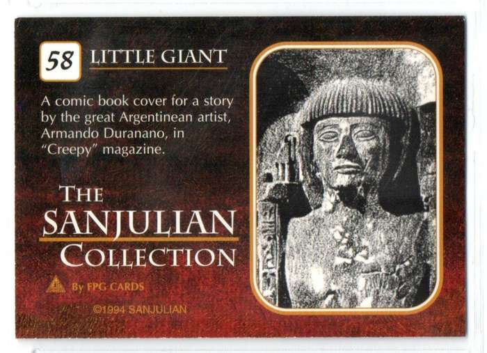 FPG Cards 1994 The Sanjulian Collection - 58 Little Giant