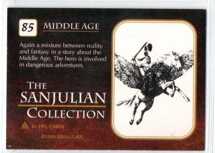 FPG Cards 1994 The Sanjulian Collection - 85 Middle Age