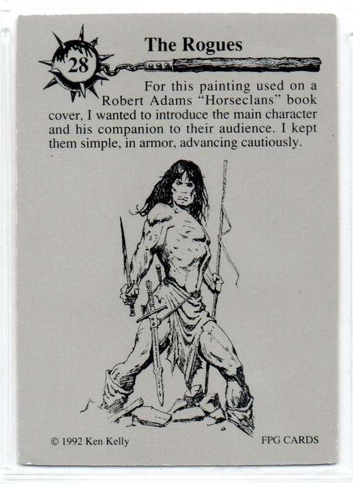 FPG Cards 1992 Ken Kelly - 28 The Rogues
