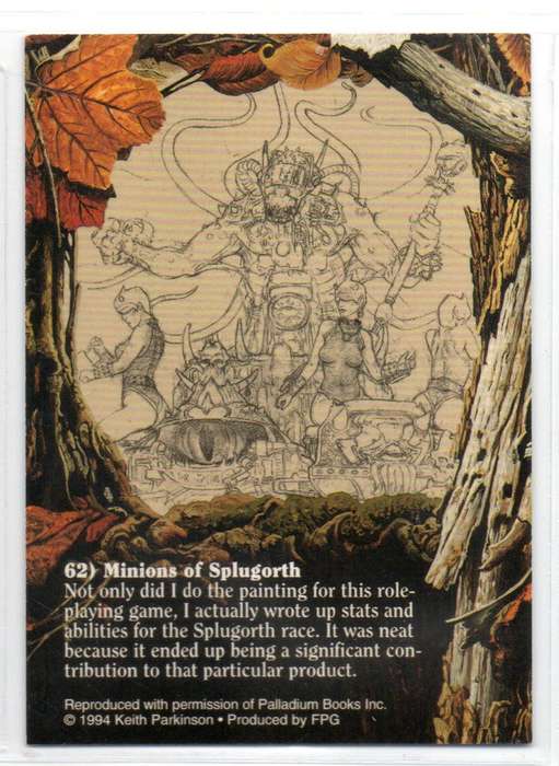 FPG 1994 Keith Parkinson - 62 Minions of Splugorth