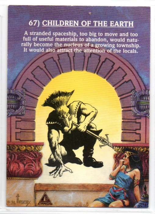 FPG 1993 Fantasy Art of Richard Hescox - 57 Children of the Earth
