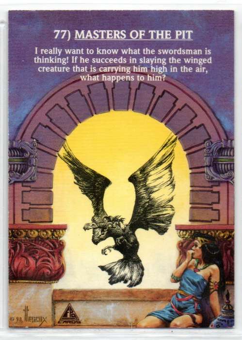 FPG 1993 Fantasy Art of Richard Hescox - 77 Masters of the Pit
