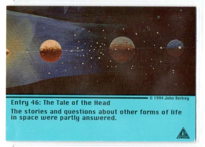 FPG Cards 1994 John Berkey - Entry 46 The Tale of the Head