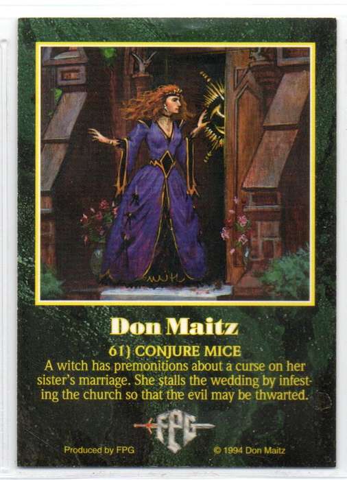 FPG 1994 Don Maitz - 61 Conjure Mice