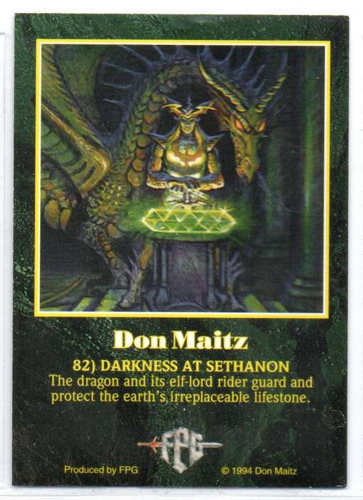 FPG 1994 Don Maitz - 82 Darkness at Sethanon