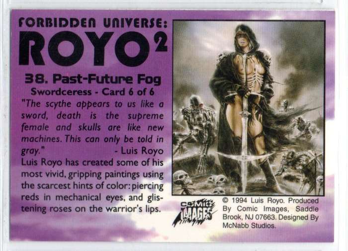 Comic Images 1994 Forbidden Universe: Royo 2 - 38 Past-Future Fog