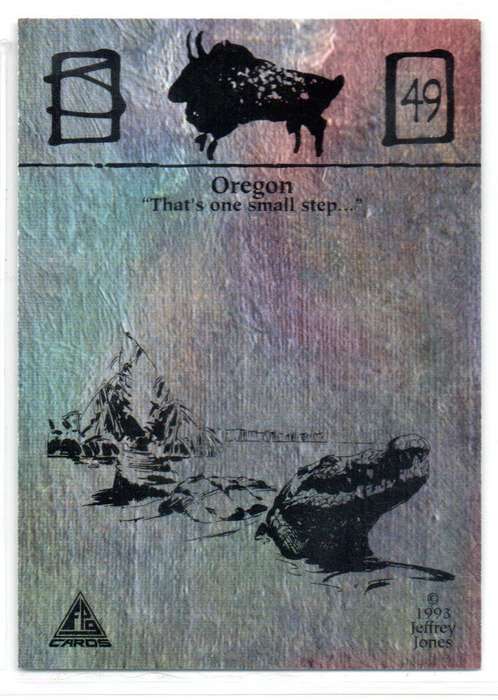FPG Cards 1993 Jeffrey Jones - 49 Oregon