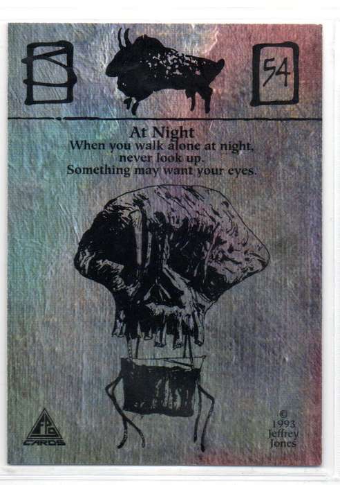 FPG Cards 1993 Jeffrey Jones - 54 At Night