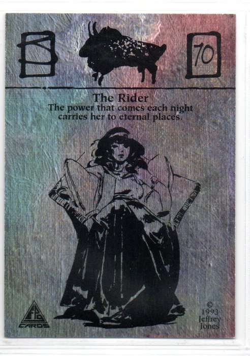 FPG Cards 1993 Jeffrey Jones - 70 The Rider