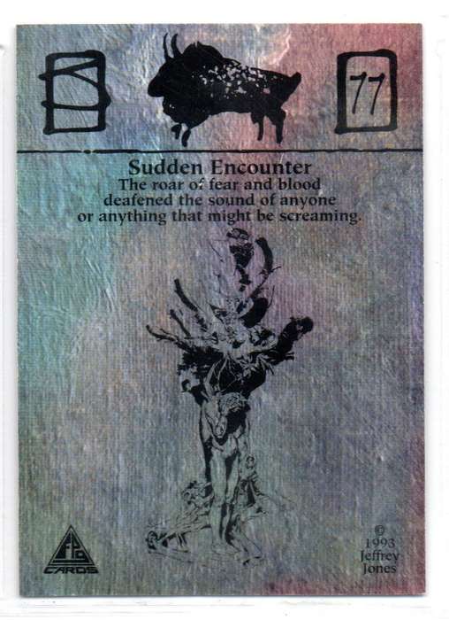 FPG Cards 1993 Jeffrey Jones - 77 Sudden Encounter