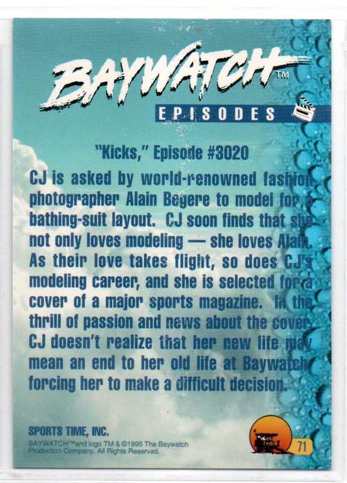 Sports Time Inc 1995 Baywatch - 70 Episodes