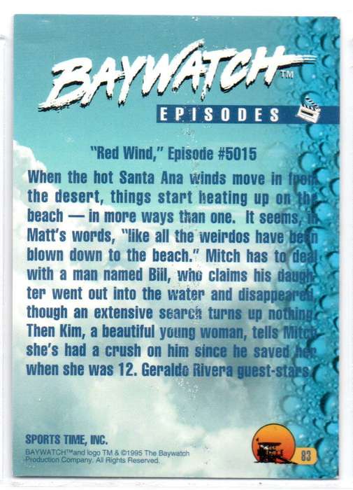 Sports Time Inc 1995 Baywatch - 83 Episodes