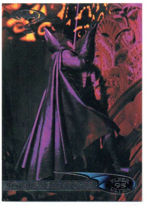Fleer Ultra 95 DC Comics Batman Forever  - 4 Scaling New Heights