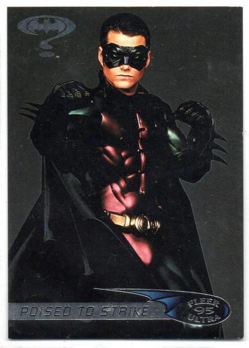 Fleer Ultra 95 DC Comics Batman Forever  - 12 Poised to Strike