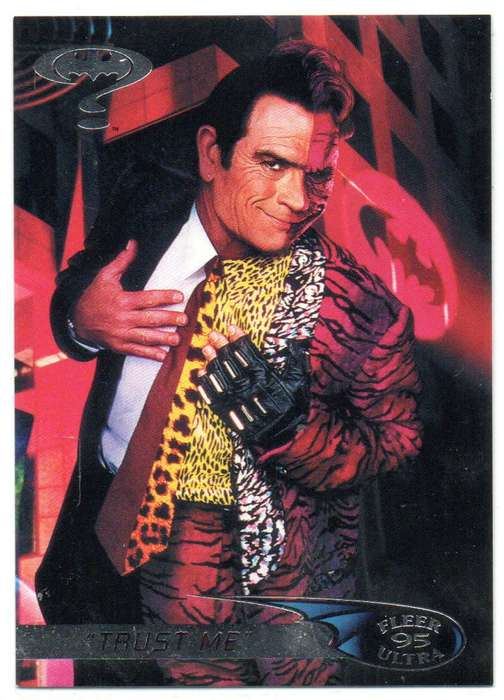 Fleer Ultra 95 DC Comics Batman Forever  - 16 `Trust Me`
