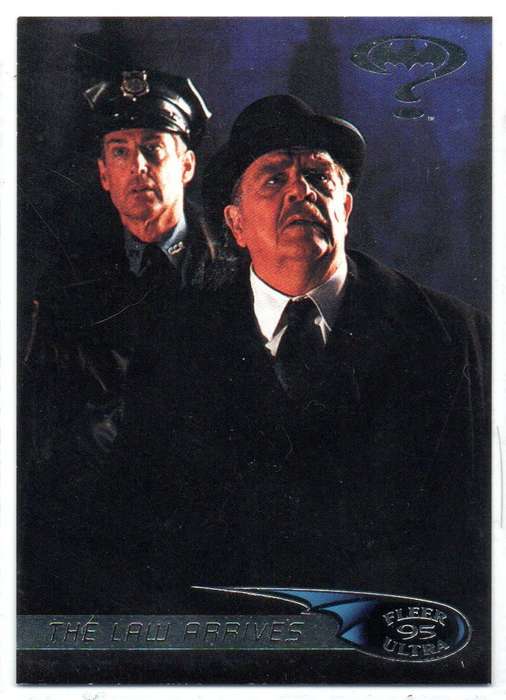Fleer Ultra 95 DC Comics Batman Forever  - 38 The Law Arrives