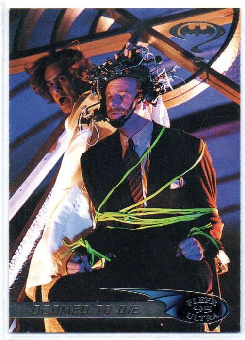 Fleer Ultra 95 DC Comics Batman Forever  - 46 Doomed to Die