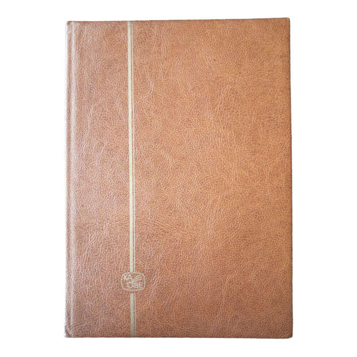 KABE Brown 8 Page / 16 Side (White) Stockbook