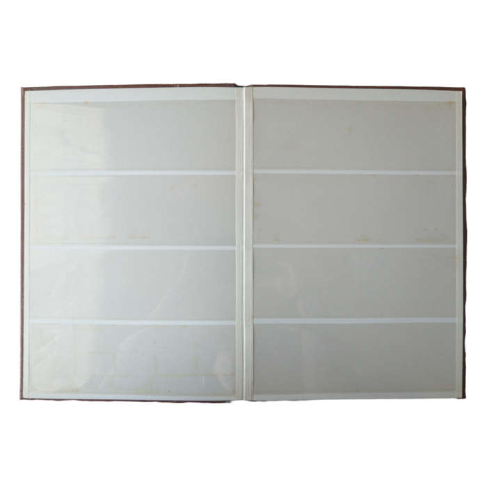 KABE Brown 8 Page / 16 Side (White) Stockbook