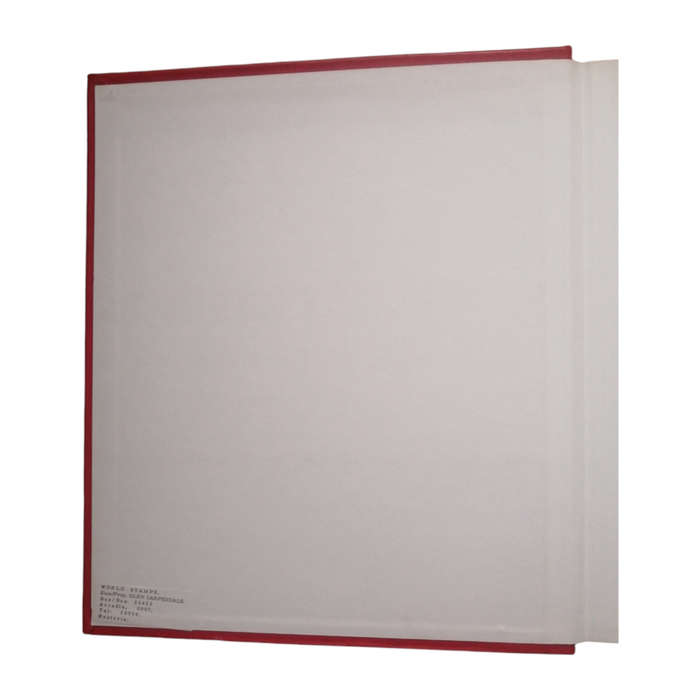 Red 15 Page / 30 Page (White) Stockbook