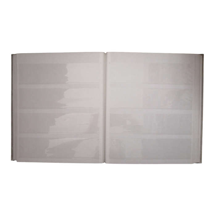 White 16 Page / 32 Side (White) Stockbook