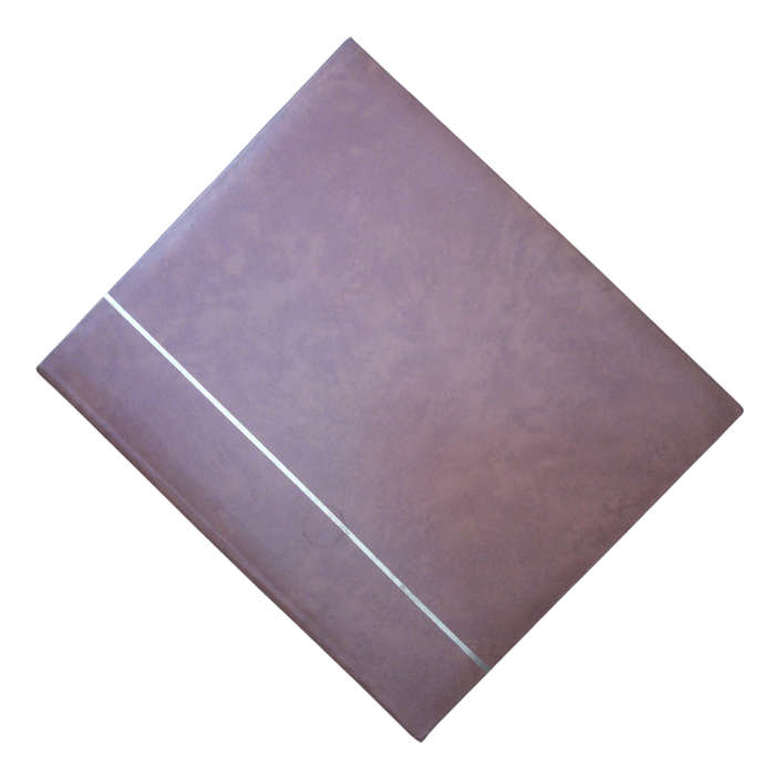 Brown 16 Page / 32 Side (White) Stockbook