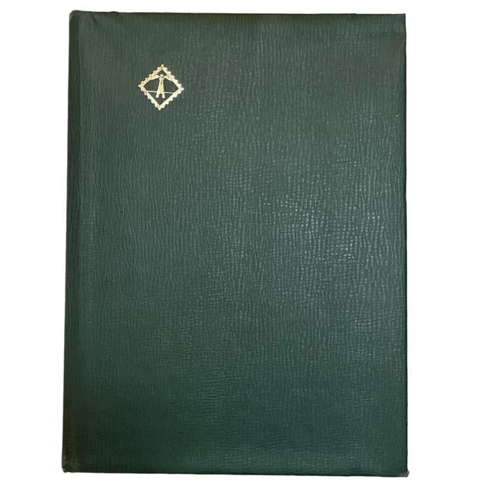 Lighthouse Green 8 Page / 16 Side (White) Stockbook *Stained Pages