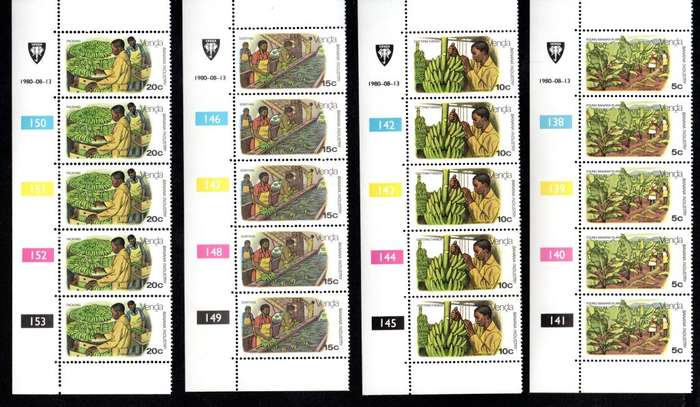 Venda 1980/05/14 Tea cultivation Control Block Set
