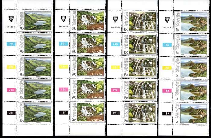 Venda 1981/05/06 Lakes and Waterfalls Control Block Set