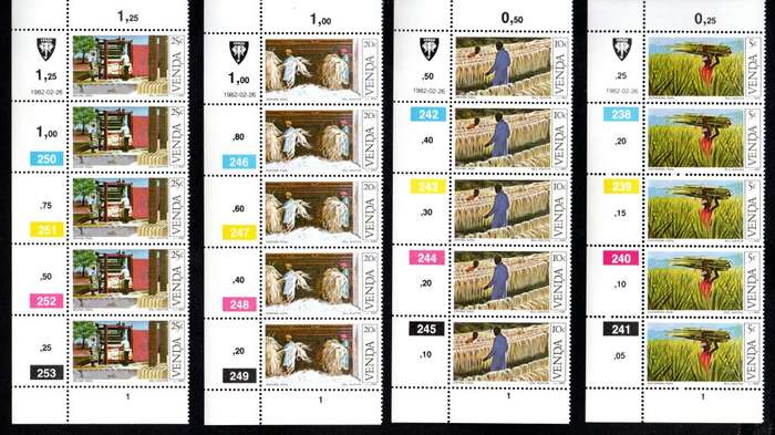 Venda 1982/02/26 Sisal cultivation Control Block Set