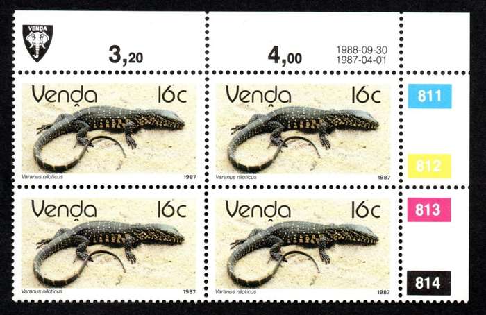 Venda 1987/04/01 Additional value to the definitive issue Control Block Set